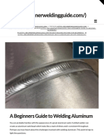 WELD-A Beginners Guide To Welding Aluminum - Beginner Welding Guide