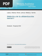 Didactica de La Alfabetización Inicial