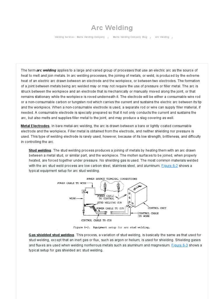 WELDArc Welding Maine Welding Company PDF Welding Construction