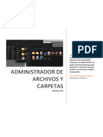 Administrador de Archivos y Carpetas Semana #06