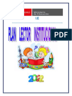 PLAN LECTOR INSTITUCIONAL-2022