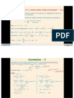 Variance of Sums, MGF