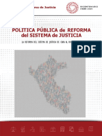 Libro-Tema 1-Politica Publica de Reforma Del Sistema de Justicia PDF