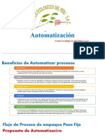 Presentación de Línea de Automatización