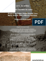 Livro: Os Sertões Autor: Euclides Da Cunha Grupo:Caio Felipe, Felipe Gabriel, Lara Maria, Kelson João e Marcos Henrique. Professor:Andersson