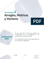 Arreglos Matrices Vectores