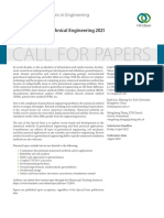 Call For Papers: Advances in Geotechnical Engineering 2021