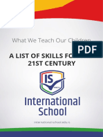 What We Teach Our Children: A List of Skills For The 21St Century