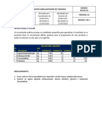 Procedimiento Abrillantador de Tableros