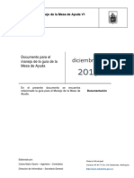 Diciembre 20: Documento para El Manejo de La Guía de La Mesa de Ayuda