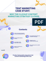 ClickUp Content Marketing Strategy - Case Study by Narrato