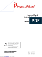 Ingersoll Rand System Automation Operator's Manual X8I: More Than Air. Answers