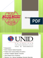 Ciclo de Vida Y Cultura Organizacional de Kkrispy Kreme