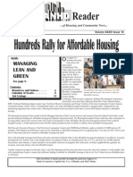 The Reader: Hundreds Rally For Affordable Housing