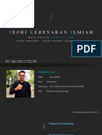 Teori Kebenaran Ilmiah