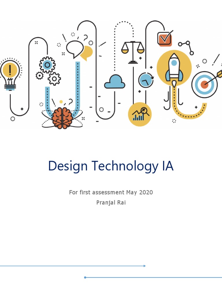 Design Technology IA Guidelines 2020 | PDF | Prototype | Usability