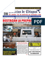 Periódico Noticias de Chiapas, Edición Virtual Miércoles 01 de Junio de 2022