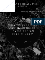 Una Topología de Los Procesos de Investigación para El Arte