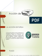 Acción de Tutela.