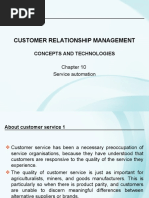 Customer Relationship Management: Concepts and Technologies