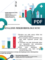 Analisis Mikrobiologi Susu