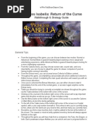 Download Princess Isabella - Return of the Curse - Walk Through  Strategy Guide - wWwfishBoneGames by amnessia SN57656182 doc pdf