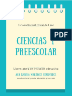 Ciencias y Preescolar