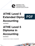 ATHE Level 5 Qualifications in Accounting