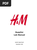 H&M Supplier Lab Manual