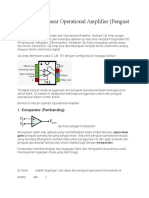 8 Penerapan Dasar Operational Amplifier