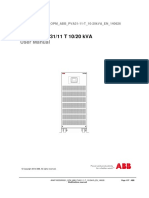 Powervalue 31/11 T 10/20 Kva: User Manual