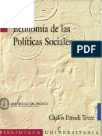 Economia de las políticas sociales- Carlos Parodi Trece