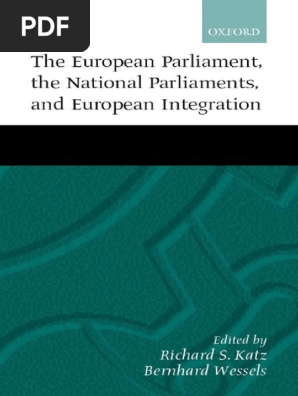 Richard S. Katz Bernhard Wessels the European PBook4You