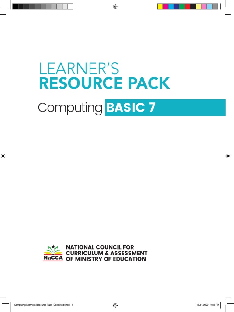 Computing Learners Resource Pack (Corrected) | PDF | Computer Data ...