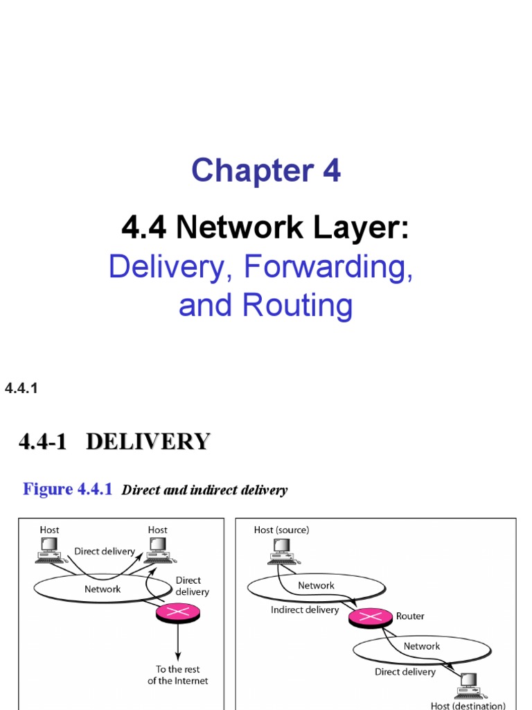 Lesson 4.4 Routing | PDF | Routing | Communications Protocols