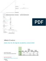 Affidavit of Transferee Deed Details