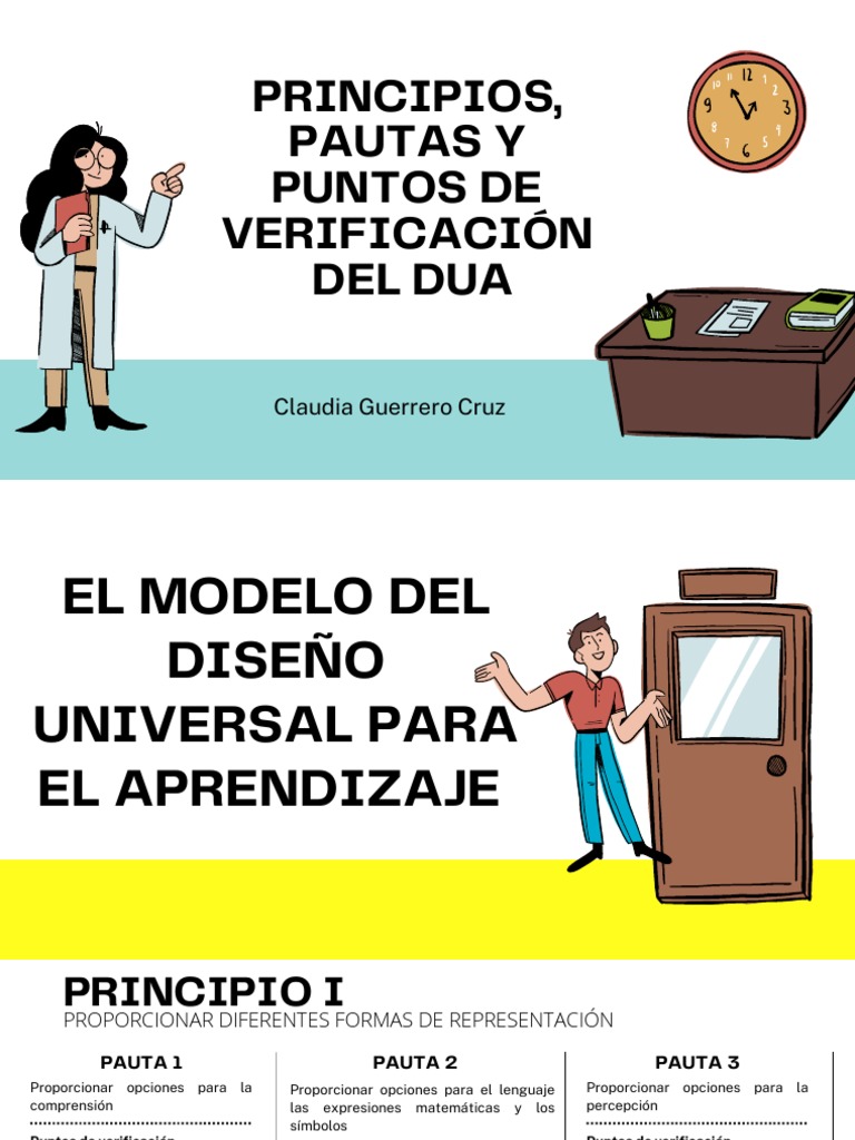 Principios, Pautas y Puntos de Verificación Del Dua | PDF ...