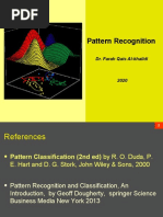 Pattern Recognition: Dr. Farah Qais Al-Khalidi