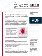 Sustainability For The Retail Sector: Guidance Note No. 46