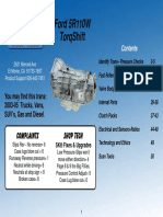 Ford 5R110W Torqshift: Shop Tech Complaints