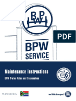 BPW Maintenance Manual 2021