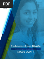 8 - Modulos Especificos Del EXANI II - Filosofia