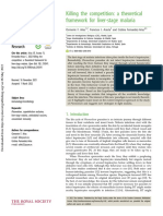 Killing The Competition: A Theoretical Framework For Liver-Stage Malaria