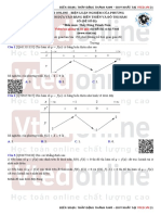 Biện luận nghiệm của phương trình dựa vào bảng biến thiên và đồ thị hàm số (Đề số 01)