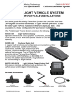 Cas-Gps Light Vehicle System: Type VG For Portable Installations