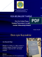 Yer Bilimleri Tarihi-1