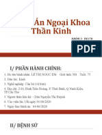 BỆNH ÁN NGOẠI THẦN KINH NHÓM 3