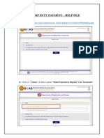 Stamp Duty Payment Help File