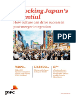 Unlocking Japan's Potential: How Culture Can Drive Success in Post-Merger Integration