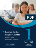 Free Promotional: Pearson Test of English